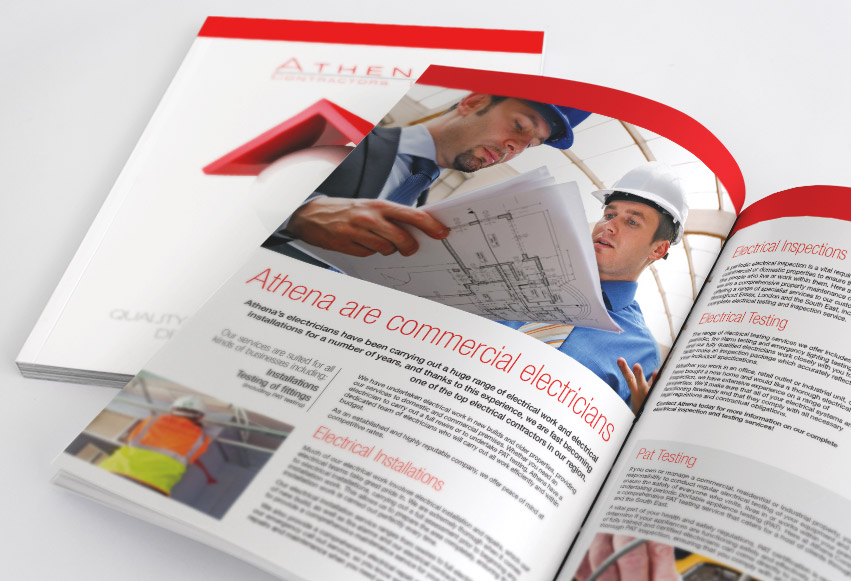 Corporate Brochures Design. Look professional from the outset